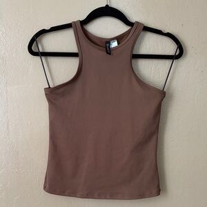 H&M Chocolate Brown Tank Top